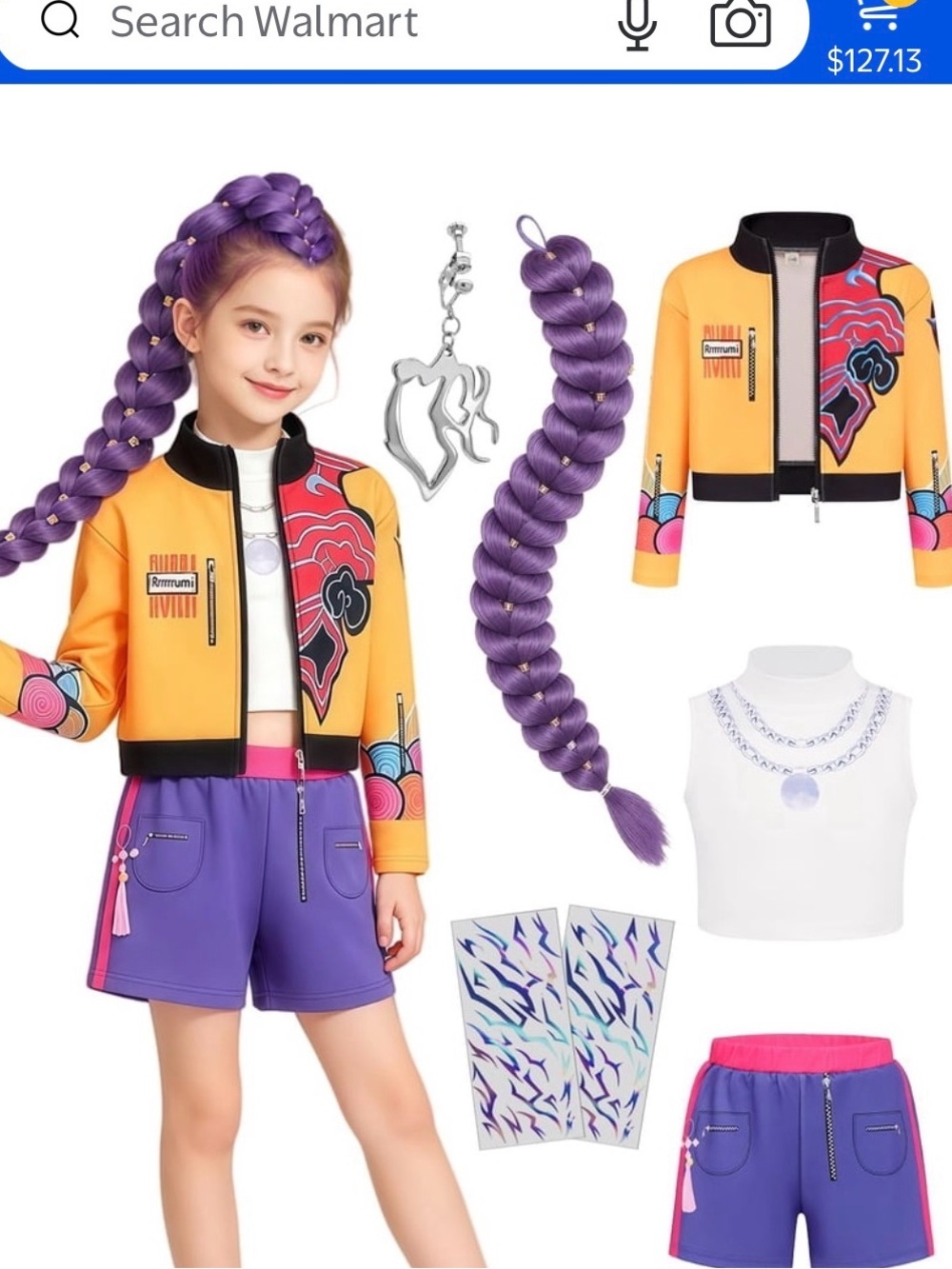 Girls L Rumi Costume-no accessories